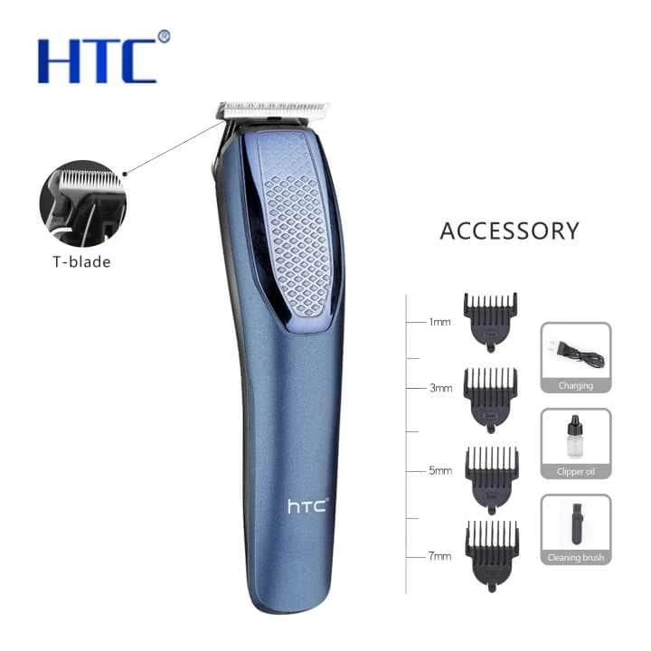 HTC AT-1210 Rechargeable 4 Clipper Hair Trimmer for Men - Tanbinas | Online  Marketplace in Bangladesh