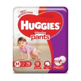 Huggies Wonder Pants M (7-12 kg) 76pcs