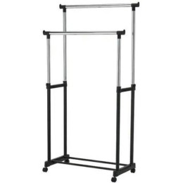 Stainless Steel Double-Pole Telescopic Clothes Rack