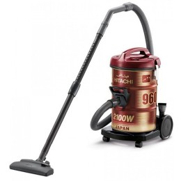 Hitachi Pail Can Type Vacuum Cleaner CV-960Y - 21.0L - Wine Red