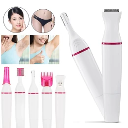Women Epilator Bikini Body Hair Removal Quick Electric Hair Removal Shaver Washable Dry /Wet Cleaning Underarm Hair Removal Tool