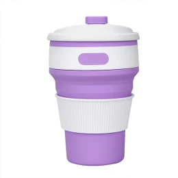 Silicone Folding Cup Retractable Water Cup And Coffee Cup