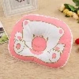 Bear Pattern Pillow Newborn Infant Baby Support Pad Prevent Flat Head 1Pcs