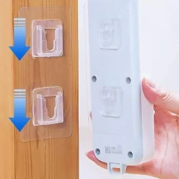 Double sided Adhesive Wall Hooks (5 pair)