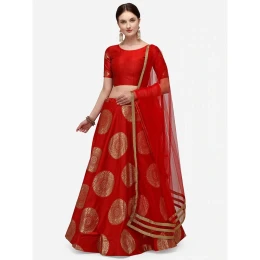 Ready Made Lehenga And Unstitched Body Top Printed Party Dress For Woman