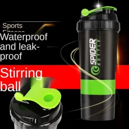 Sport Shaker water bottle 3 in 1Spider Shaker