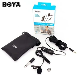 BOYA M1 Microphone For Smartphone, DSLR, Laptop & PC (Original)
