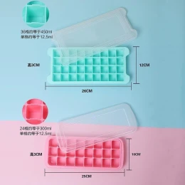 36 Grids Silicone Ice Cube Trays