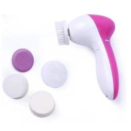 5 in 1 Electric Facial Cleanser Machine Skin Pore Cleaner Body Cleansing Massage Mini Beauty Massager Brush