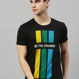 Men’s Stylish Design Half Sleeve Cotton Premium T-Shirt