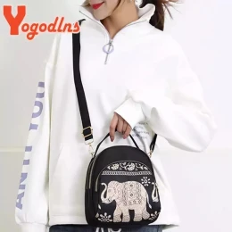 New Trendy Fashion Printing Mini Backpack For Women