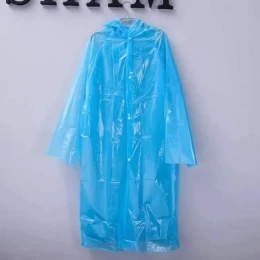 Colorful Rain Coat Hood Camping Mantle Convenient Raincoat Cloak Disposable Poncho Accessories Adult Transparent