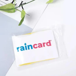 Rain Card Pocket Rain Coat