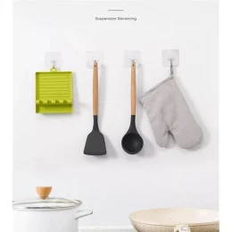 Plastic Kitchen Utensil Holder Spoons Lids Support Base