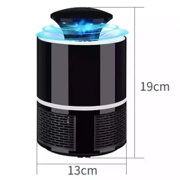 Home Electric Radiationless LED Mosquito Killer Lamp Fly Insects Killer Garden Pest Bug Zapper Anti Mosquito Fly Trap Lamp