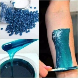 100g Hair Depilatory Pearl Hard Wax Brazilian Pellet Black Hot Film Wax Beans For Men and Women Hair Removal No Waxing Paper Strips
