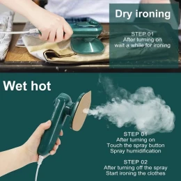Mini Steam Iron Professional Handheld Mini Portable Household Clothes Ironing Machine
