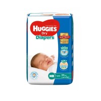 Huggies Dry Baby Diaper New Born Belt Up to 5 kg 64 Pcs Malaysia