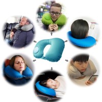 Travel Back Cushion Pillow Inflatable