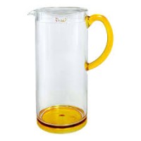 Acrylic Glass Water Jug 1.7L - Yellow