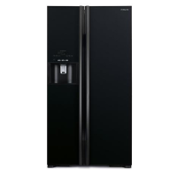 Hitachi Side By Side Refrigerator | R-S800P2PB-GBK | 659L