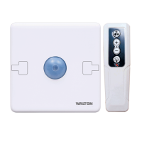 Walton WRCSPW-03 Pearl White (Remote control Switch)