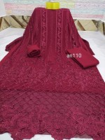 Net Georgette Embroidery 4 pcs collection