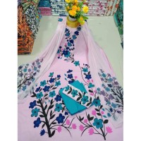 Fashionable, Stylish and Comfortable Unstitched High Quality Cotton Fabric, Printed Three Piece for Women