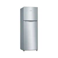 BOSCH Free Standing Fridge Freezer With Freezer at Top165.6 x 55 cm Stainless Steel Look KDN28NL20M