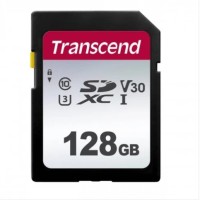 Transcend UHS-I SD 300S memory card 128GB For DSLR Camera