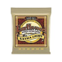 2006 Earth wood Extra Light Acoustic Guitar Strings - Silver
