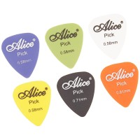 Alice Smooth ABS Guitar Picks Plectrum, Gauge One Pcs ( 1pcs)