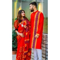 Fashionable Couple Set (Deep Red)