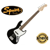 Squier Affinity Jazz Bass In Black (4 String Bass Guitar)