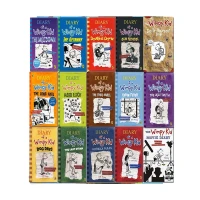 Diary of A Wimpy Kid Ultimate Complete 17 Books Set Collection