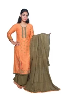 New Stitched High Quality Linen Printed Exclusive, Fashionable and Comfortable Three Piece For Women/Girls (3 piece)