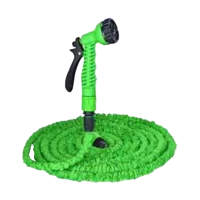 ABS Plastic Magic Hose Pipe - 100ft (Green)