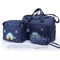 Multicolor Baby Diaper Mother Bag ( Blue )