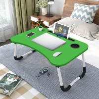 Multifunctional Foldable Laptop Desk (Green)