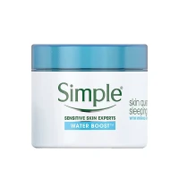 Simple Water Boost Skin Quench Sleeping Cream