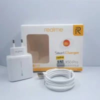 Realme 65 Watt Super Vooc Smart Charger x50 Pro Type C Cable