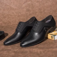 Fashionable Men's Formal Black Leather Shoe