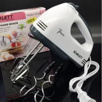 Scarlett Electric Egg Beater cake Cream And Hand Mixer