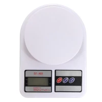 Digital Kitchen Scale 5 KG (White)