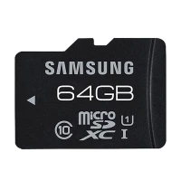 Samsung 64GB Micro SD Memory Card (Black)