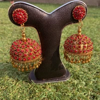 Party Wear Jhumka Earrings For Girls