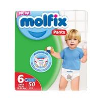 Molfix Super Advanced XL Pant Diaper 15+ kg 50pcs