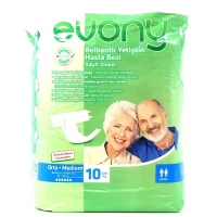 Evony Adult Medium Diaper 10Pcs