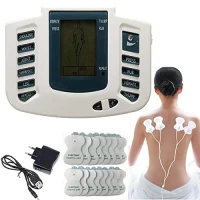 Physiotherapy Massage Machine with 4 Pads Body Pain Relief Therapy Stroke Machine