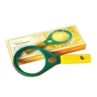 Magnifying Glass 70mm Strong Green And Yellow